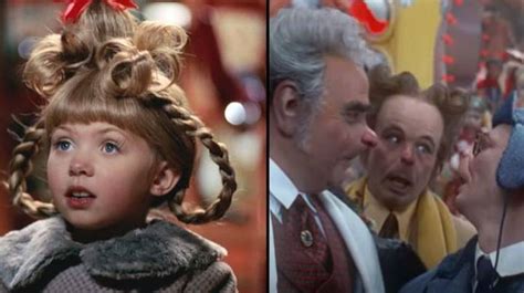 Grinch actor explains why Cindy Lou was only Who in Whoville。